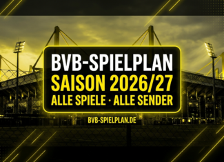 BVB-Kalender 2026/27 – Alle Termine automatisch synchronisiert